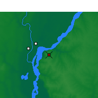 Nearby Forecast Locations - Paraná - Map