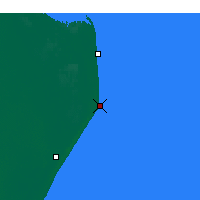 Nearby Forecast Locations - Punta Medanos - Map
