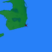 Nearby Forecast Locations - Punta Delgada - Map