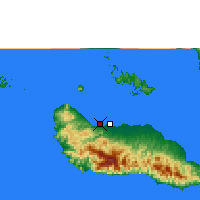 Nearby Forecast Locations - Honiara - Map
