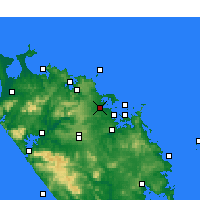 Nearby Forecast Locations - Kerikeri - Map
