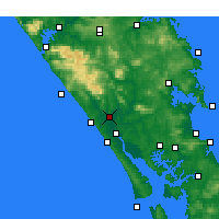 Nearby Forecast Locations - Dargaville - Map