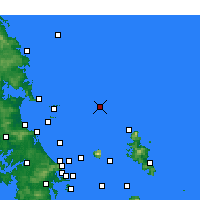 Nearby Forecast Locations - Mokohinau - Map