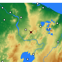 Nearby Forecast Locations - Waitomo - Map