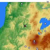 Nearby Forecast Locations - Taumarunui - Map