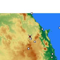 Nearby Forecast Locations - Mareeba - Map