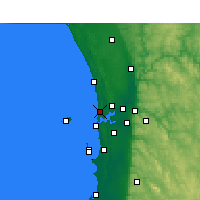 Nearby Forecast Locations - Swanbourne - Map