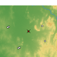 Nearby Forecast Locations - Quandialla - Map