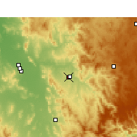 Nearby Forecast Locations - Holsworthy Control Range - Map