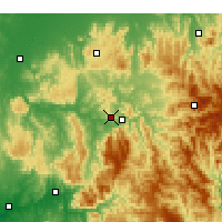 Nearby Forecast Locations - Eildon - Map