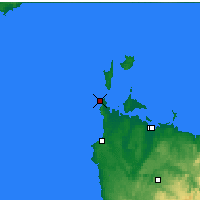 Nearby Forecast Locations - Cape Grim - Map