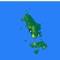 Nearby Forecast Locations - Flinders Isl. - Map