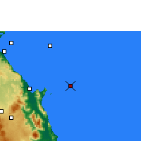 Nearby Forecast Locations - Moore Reef - Map
