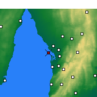 Nearby Forecast Locations - Black Pole - Map