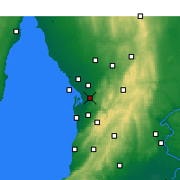 Nearby Forecast Locations - Parafield - Map