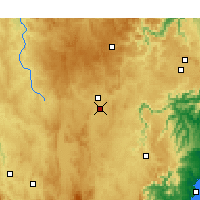 Nearby Forecast Locations - Goulburn Airport - Map