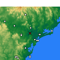Nearby Forecast Locations - Maitland - Map