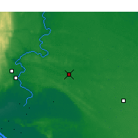 Nearby Forecast Locations - Karoonda - Map
