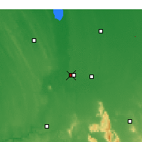 Nearby Forecast Locations - Horsham Polkemmet Rd - Map