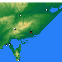 Nearby Forecast Locations - Yarram - Map