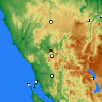 Nearby Forecast Locations - Rosebery - Map