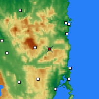 Nearby Forecast Locations - Fingal - Map