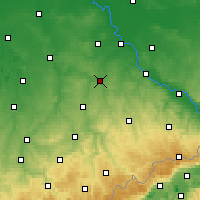 Nearby Forecast Locations - Döbeln - Map