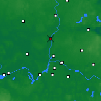 Nearby Forecast Locations - Oranienburg - Map