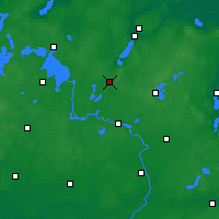 Nearby Forecast Locations - Neustrelitz - Map