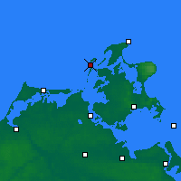 Nearby Forecast Locations - Hiddensee - Map