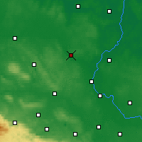 Nearby Forecast Locations - Haldensleben - Map
