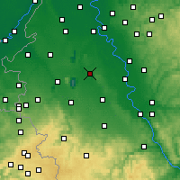 Nearby Forecast Locations - Bergheim - Map
