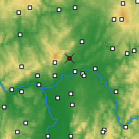 Nearby Forecast Locations - Bad Homburg - Map