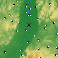 Nearby Forecast Locations - Speyer - Map