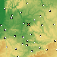 Nearby Forecast Locations - Obersulm - Map