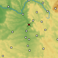 Nearby Forecast Locations - Forchheim - Map