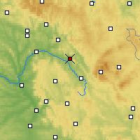 Nearby Forecast Locations - Kulmbach - Map