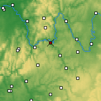 Nearby Forecast Locations - Wertheim - Map