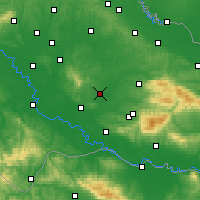Nearby Forecast Locations - Garešnica - Map