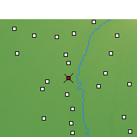 Nearby Forecast Locations - Gharaunda - Map