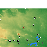 Nearby Forecast Locations - Giridih - Map