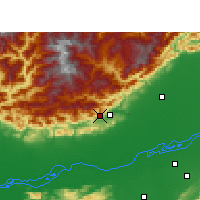 Nearby Forecast Locations - Itanagar - Map