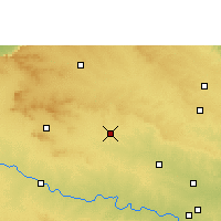 Nearby Forecast Locations - Jalna - Map