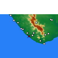Nearby Forecast Locations - Kollankodu - Map