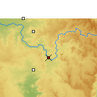 Nearby Forecast Locations - Maharajpur - Map