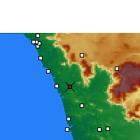 Nearby Forecast Locations - Mavoor - Map