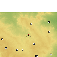 Nearby Forecast Locations - Medak - Map