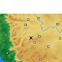 Nearby Forecast Locations - Nipani - Map
