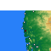 Nearby Forecast Locations - Palghar - Map
