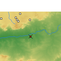 Nearby Forecast Locations - Sanawad - Map